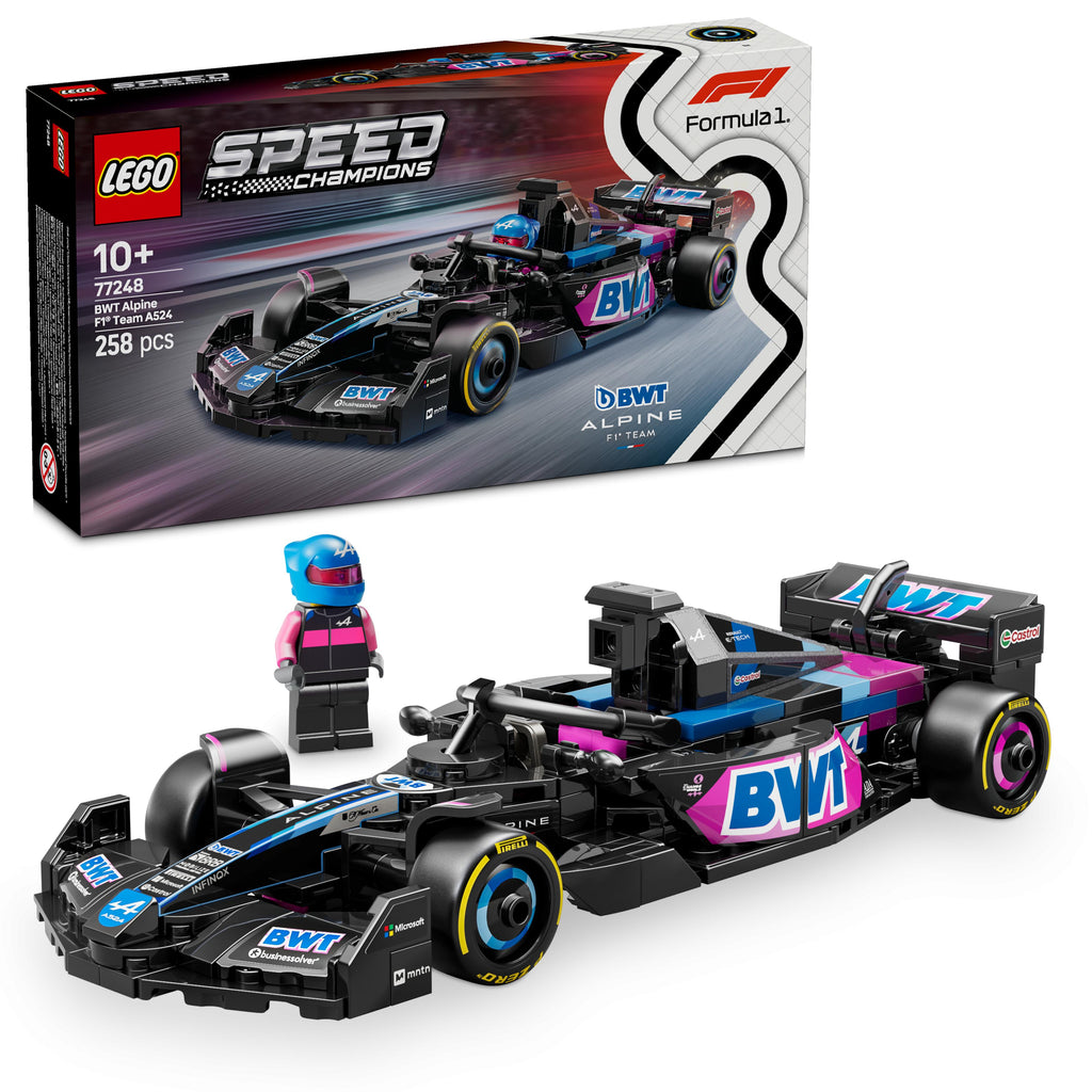 77248 BWT Alpine F1® Team A524 Racing Car - 258 Pieces, Ages 10+
