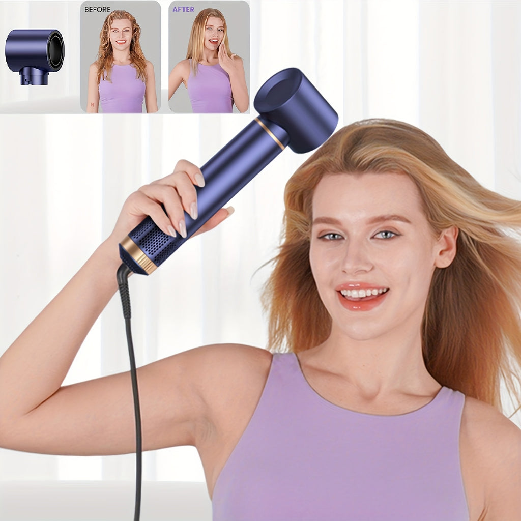 Hairstyler 5-in-1 Air Styler Hot Brush Curling Iron Thermal Brush Hair Straightener for Long/Short Hair - Cordless, USB-Powered, 220V, Automatic Power-Off, No Battery Needed, Hair Brushes