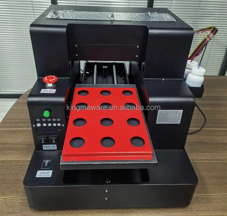 China Factory Direct to Sale A4 Mini Size Candy Cake Edible Printing Machines 6 Colors Coffee Cookie Biscuit Food Printer on Sal