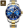 OLEVS 5885 Oem Hot Sale Product Watch Men Stainless Steel Band Watch Fashion Calendar Quartz Strap Mens Wrist Watch