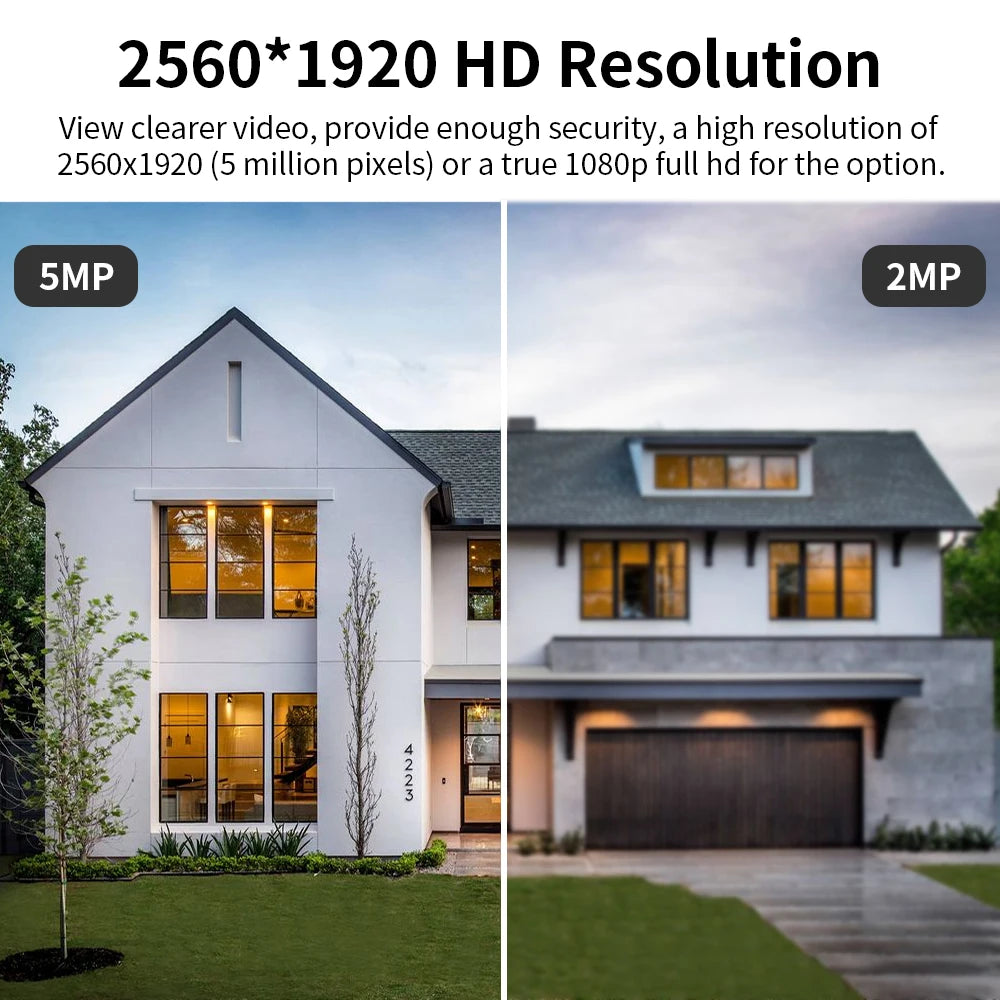 Loosafe 5MP 10X Zoom WIFI Camera Long Range Outdoor Colorful in Night AI Humanoid Motion Detection Security Wireless Camera