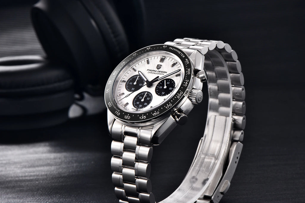 2025 New PAGANI DESIGN Mens Watches Top Brand Luxury Automatic Quartz Chronograph Waterproof Sport Stainless Steel Clock Relogio