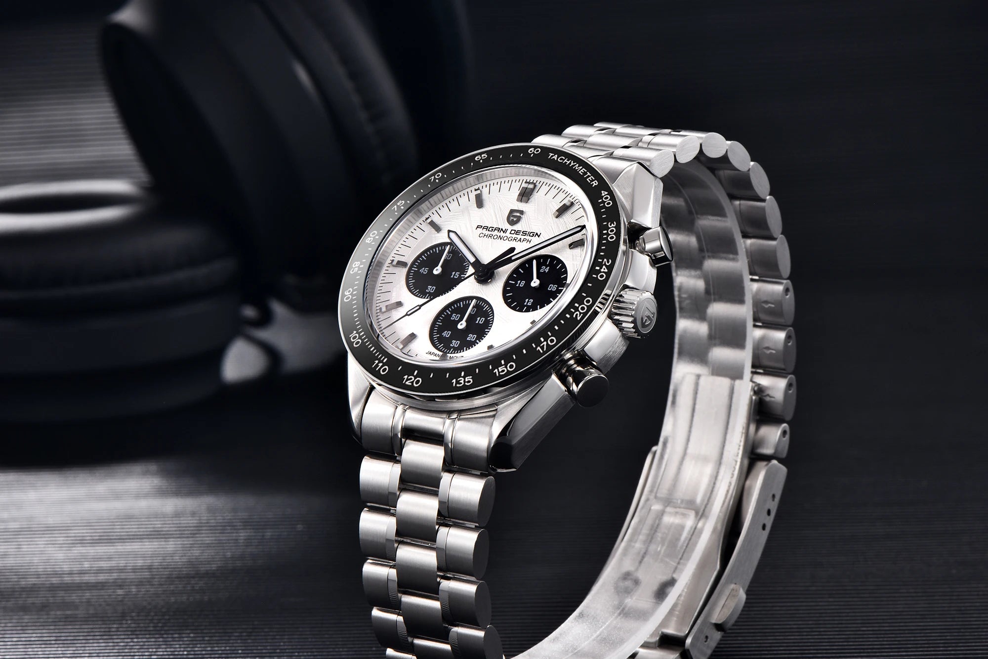 2025 New PAGANI DESIGN Mens Watches Top Brand Luxury Automatic Quartz Chronograph Waterproof Sport Stainless Steel Clock Relogio