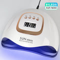 SUN X25MAX 81LED UV Lamp for Nails Drying Quick Curing All Gel Nail Polish Professional Powerful UV Light Dryer Manicure Salon
