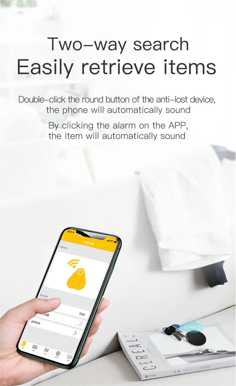 Xiaomi New Mini GPS Tracker Bluetooth 5.0 Anti-Lost GPS Device Car Tracking IOS Android Smart Finder Locator Accessory 2025